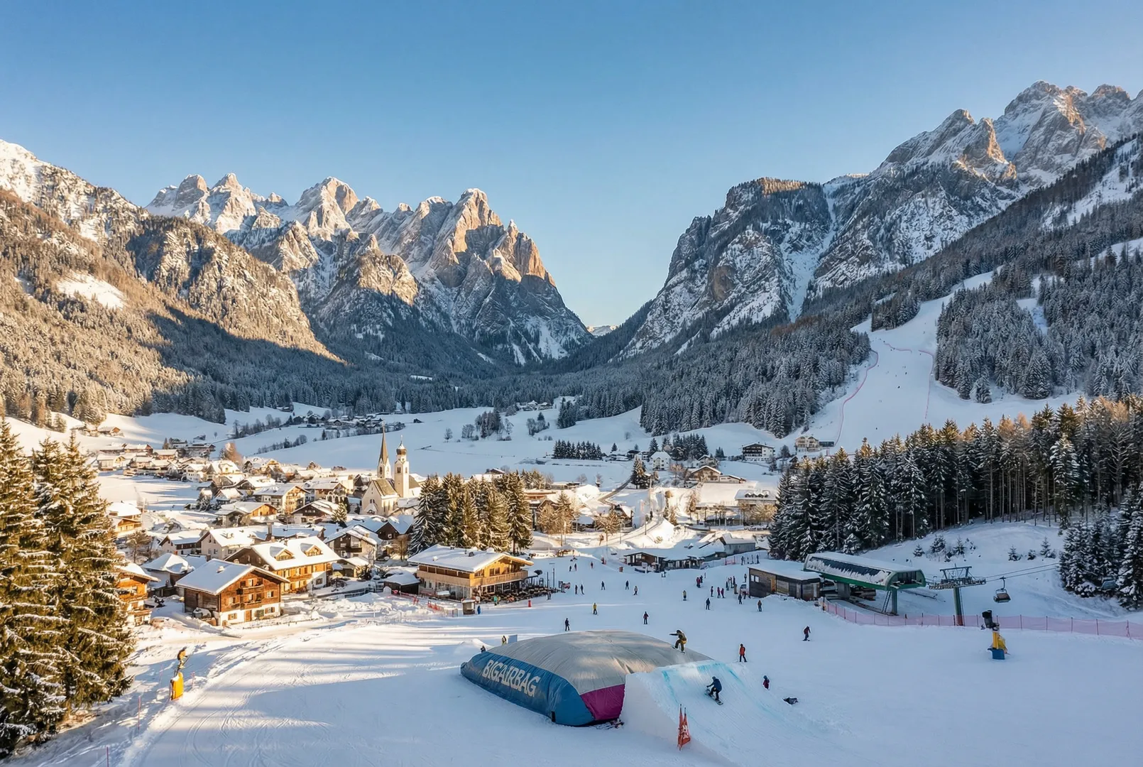 Rienz – Toblach (Dobbiaco) ski resort