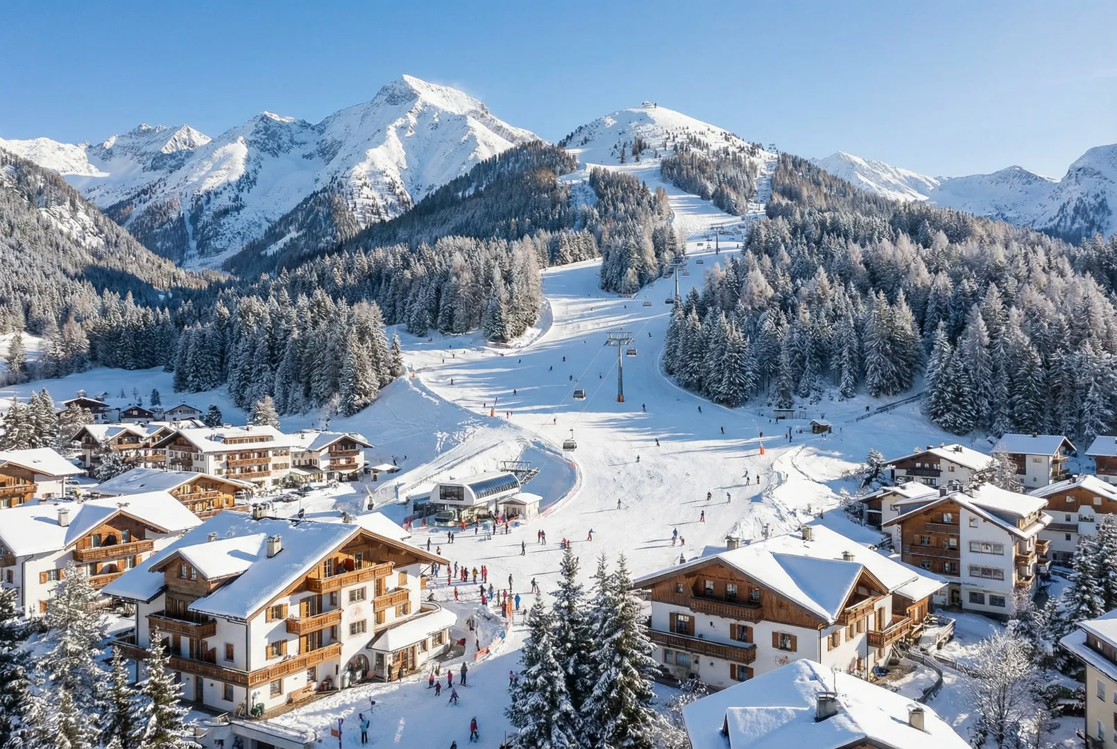 Rosskopf (Monte Cavallo) – Sterzing (Vipiteno) ski resort