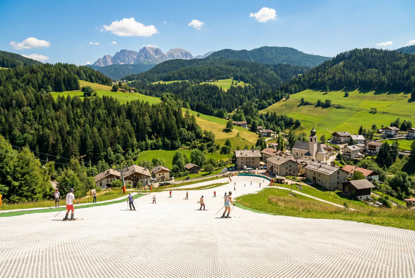 S'Arena (dry slopes) ski resort