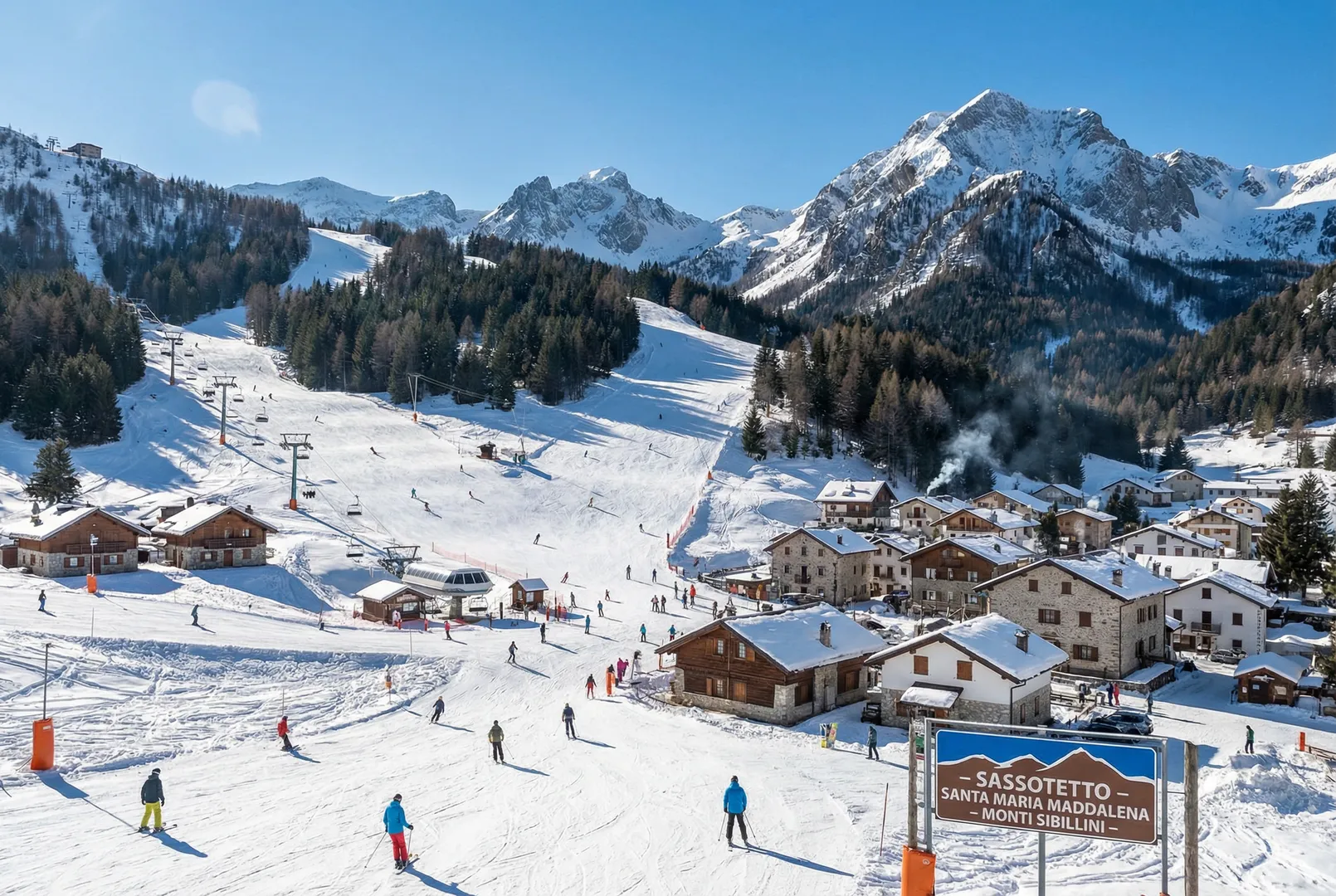 Sassotetto – Santa Maria Maddalena ski resort