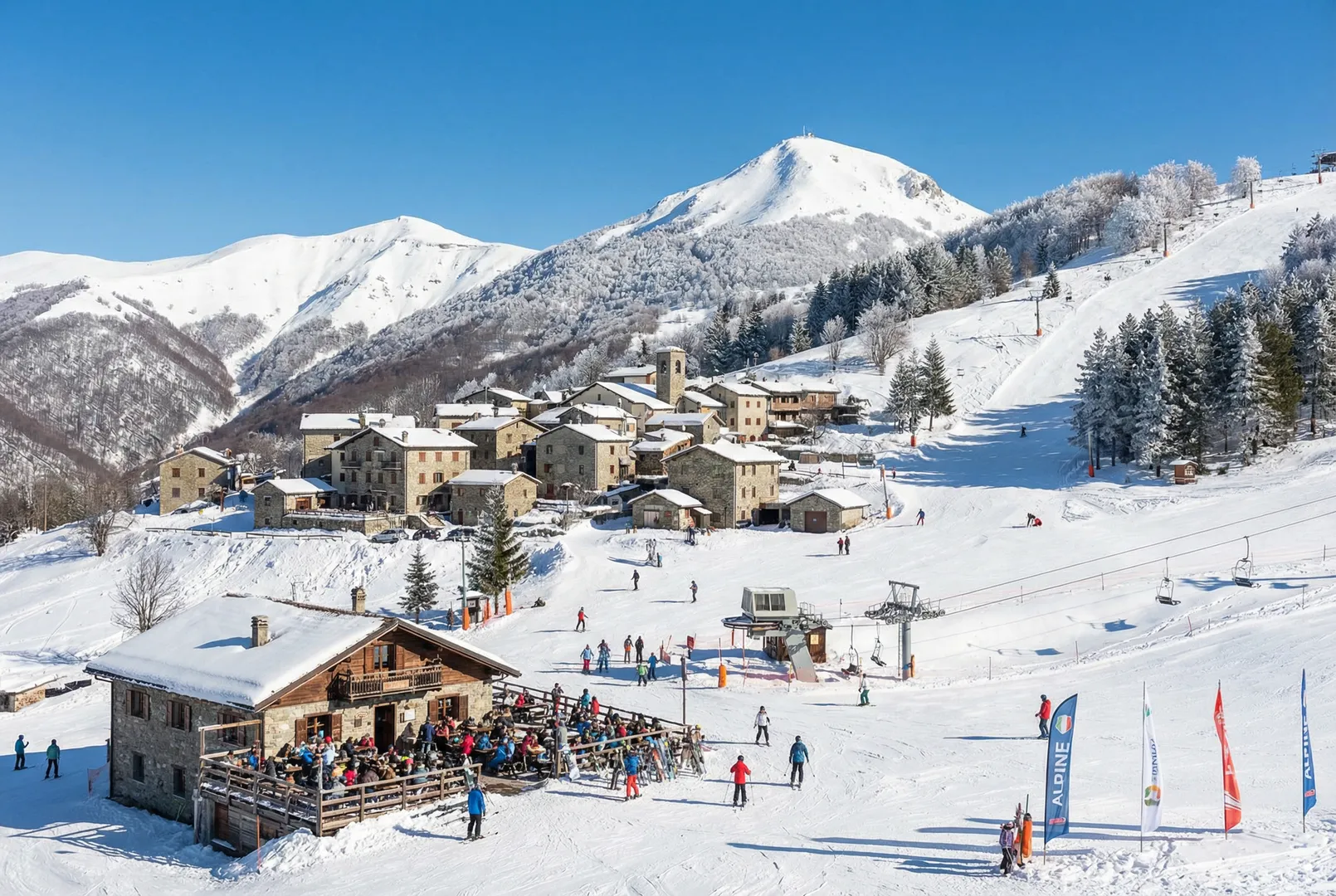 Schia – Monte Caio ski resort