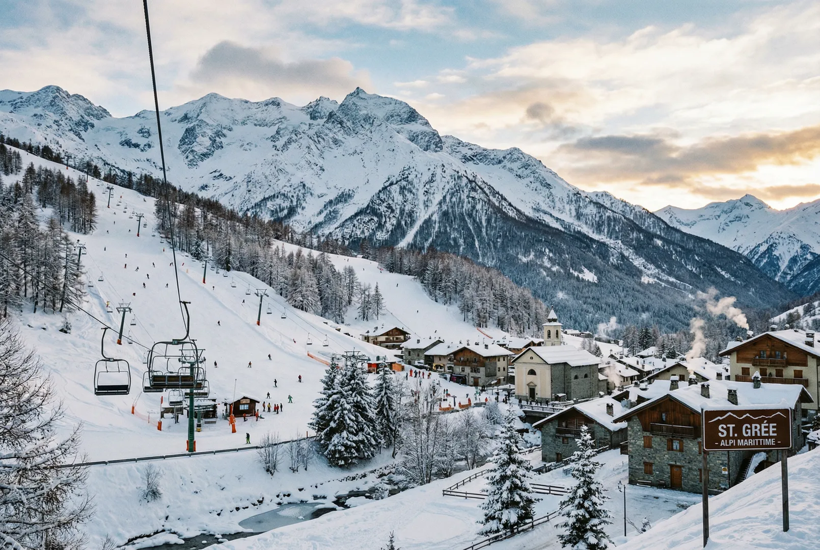 St. Gréé ski resort