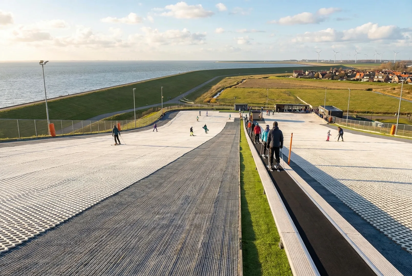 Brouwersdam (dry slopes)