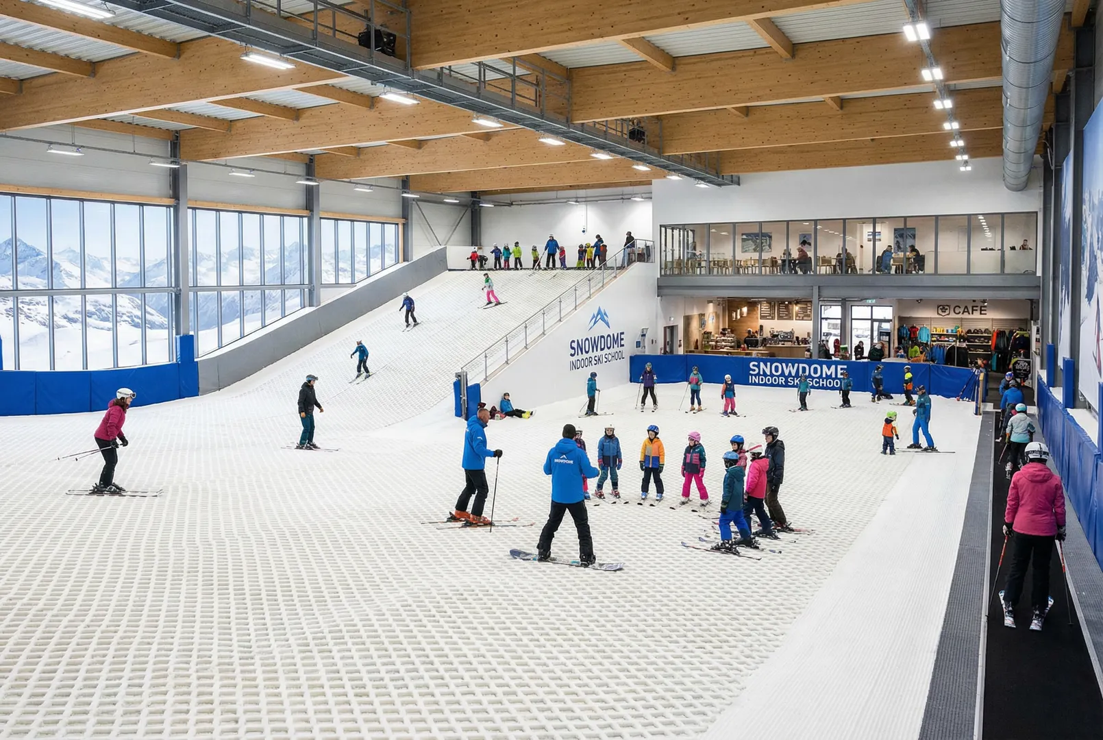Indoor Skischool De Beeck – Bergen (dry slopes) ski resort