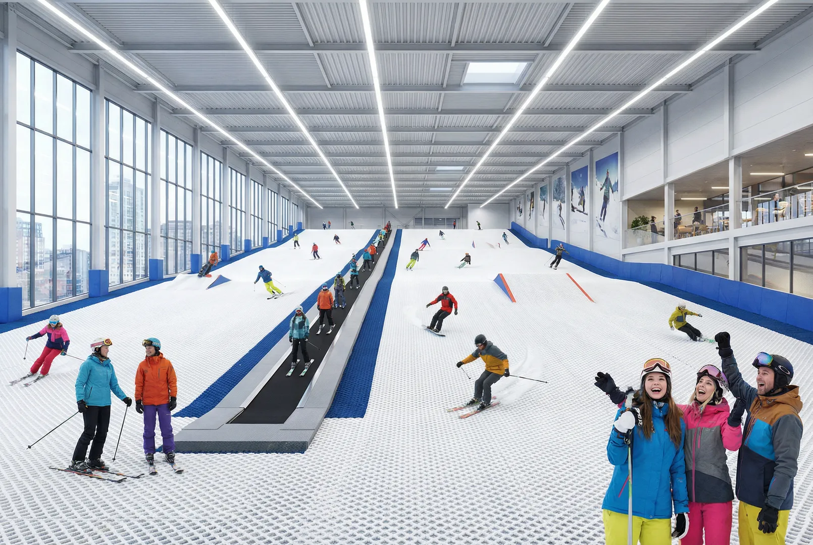 Skiindoor Landsmeer (dry slopes) ski resort