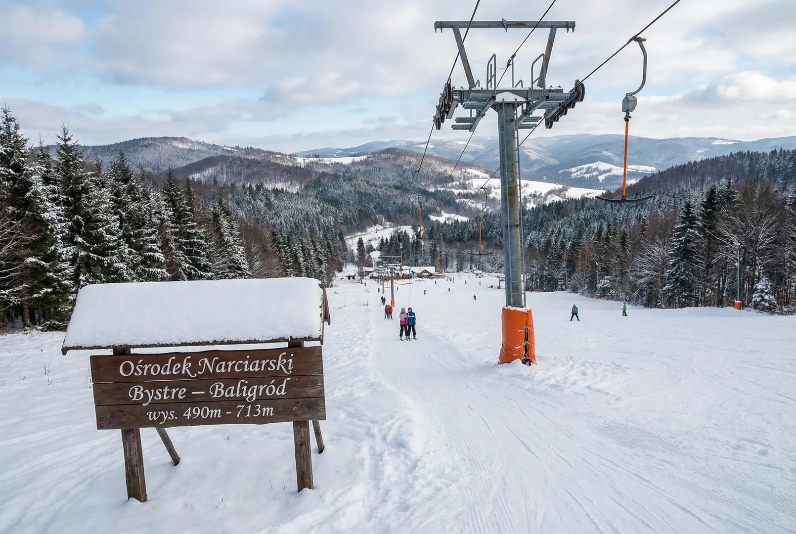 Bystre – Baligród ski resort