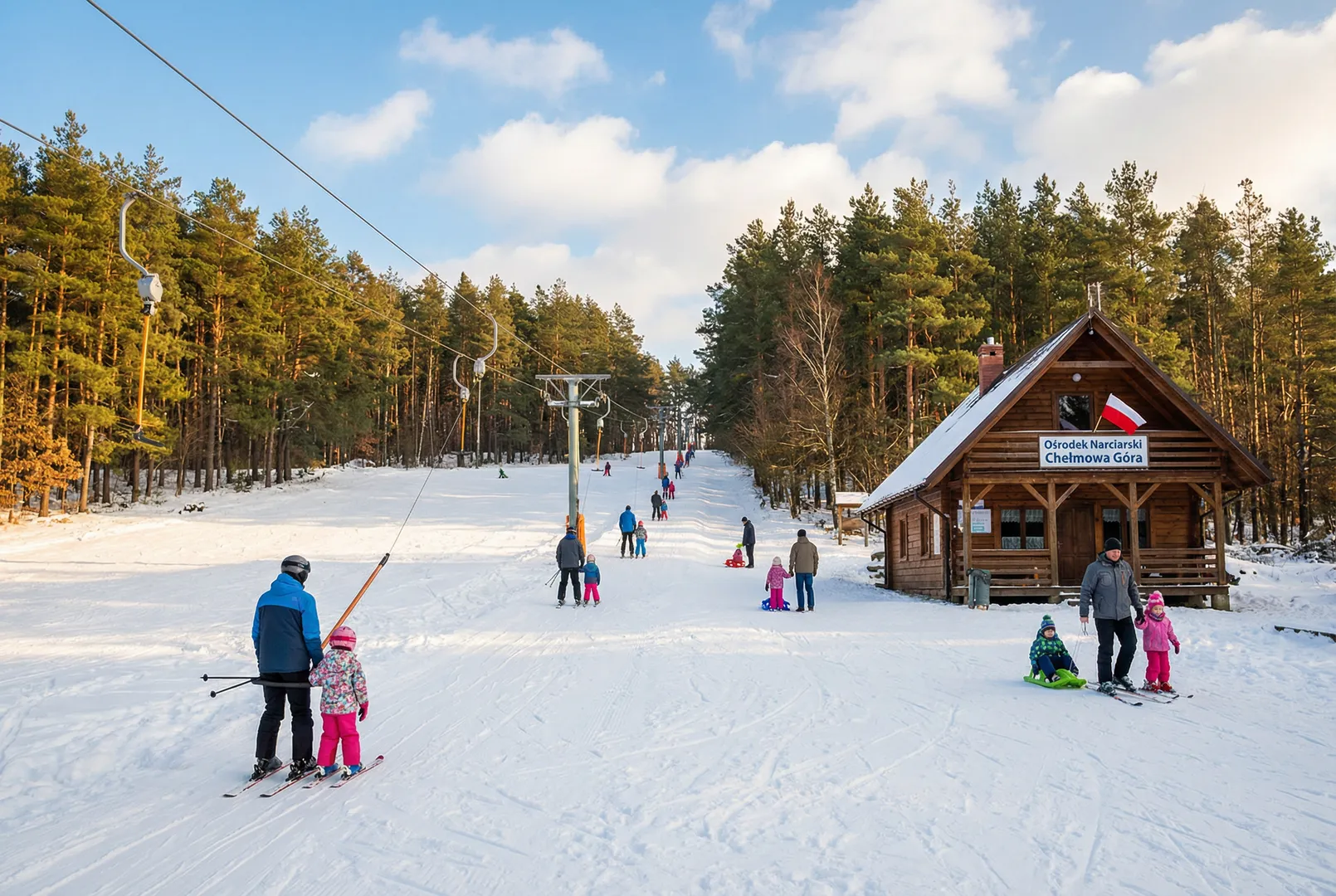 Chełmowa Góra – Krasnobród ski resort