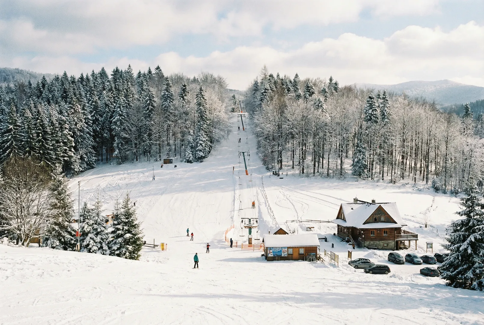 Huzele ski resort