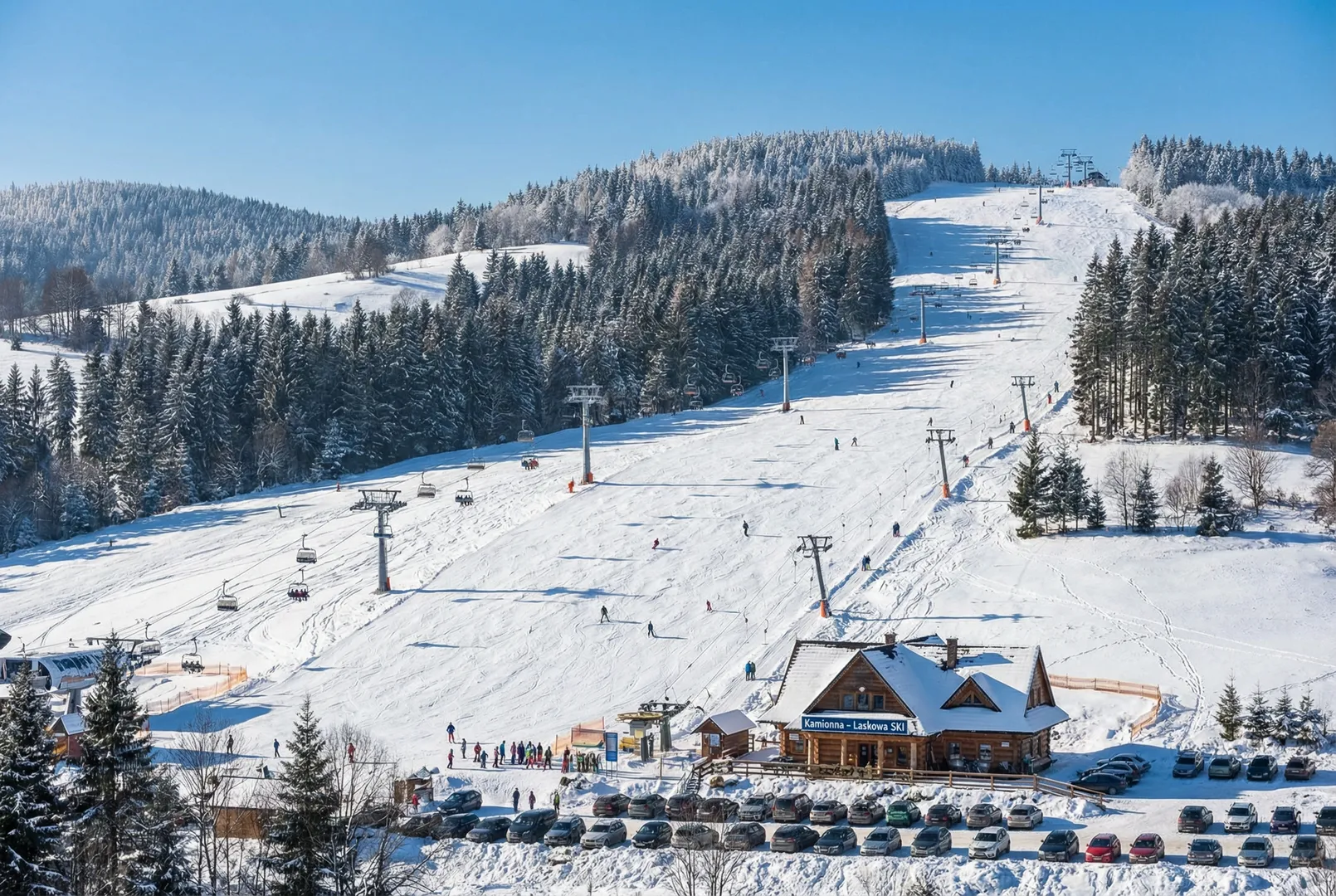Kamionna – Laskowa ski resort