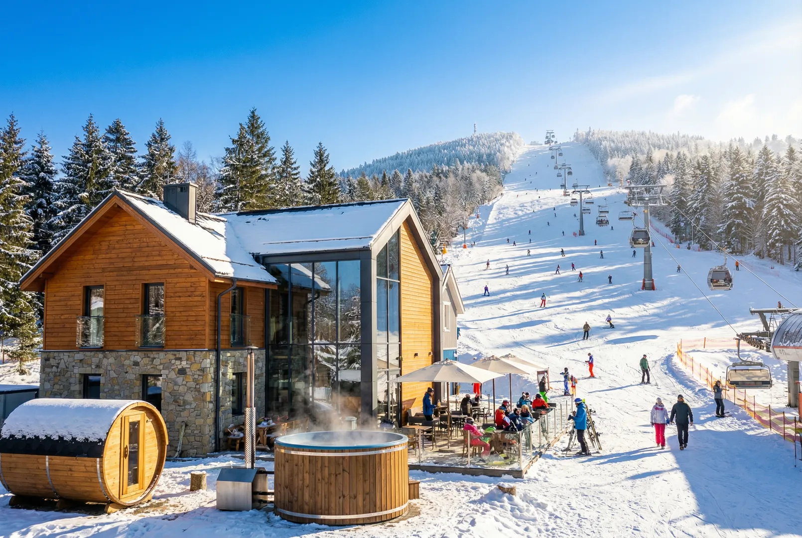 Kolisty Groń – Zawoja ski resort