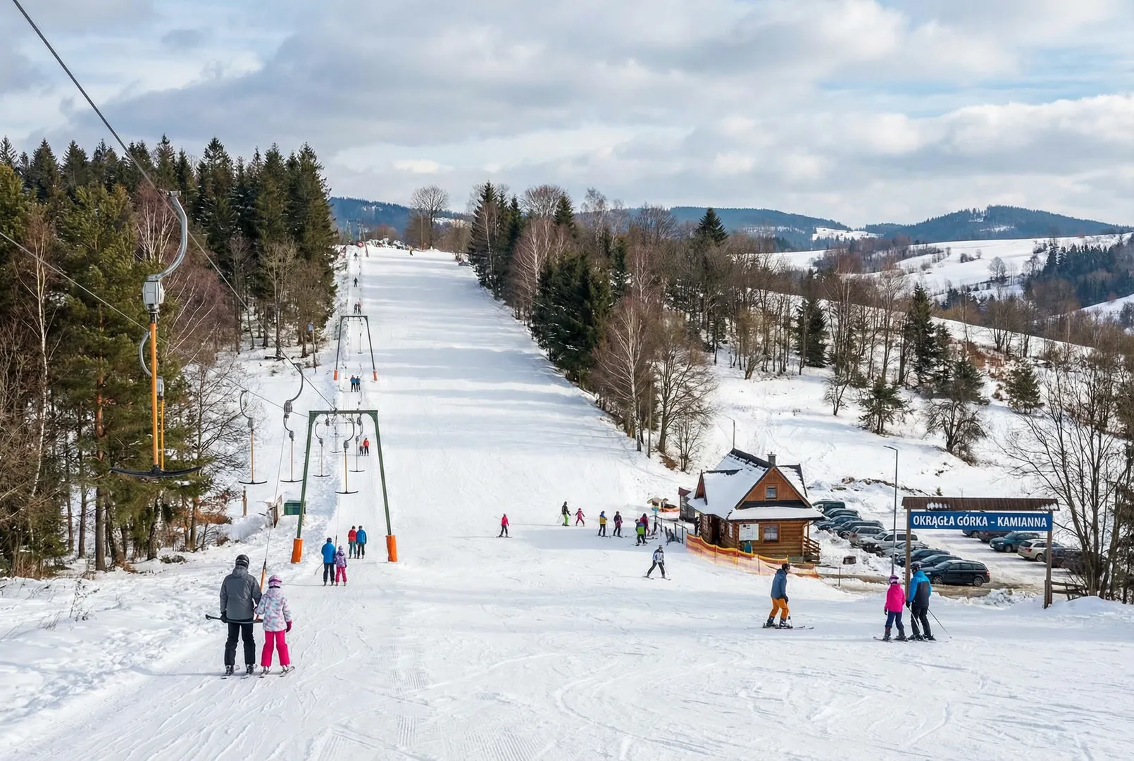 Okrągla Górka – Kamianna ski resort