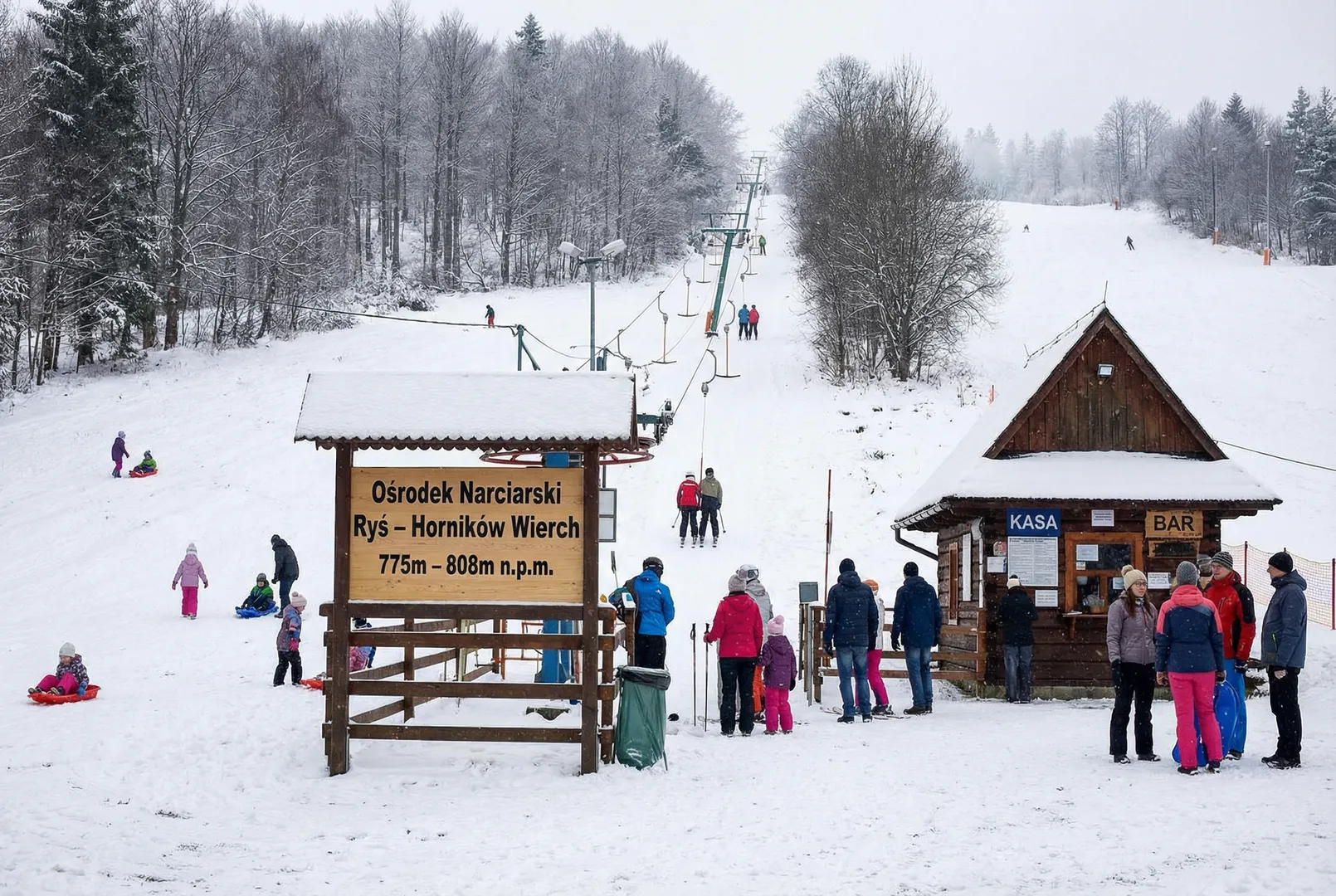 Ryś – Horników Wierch ski resort