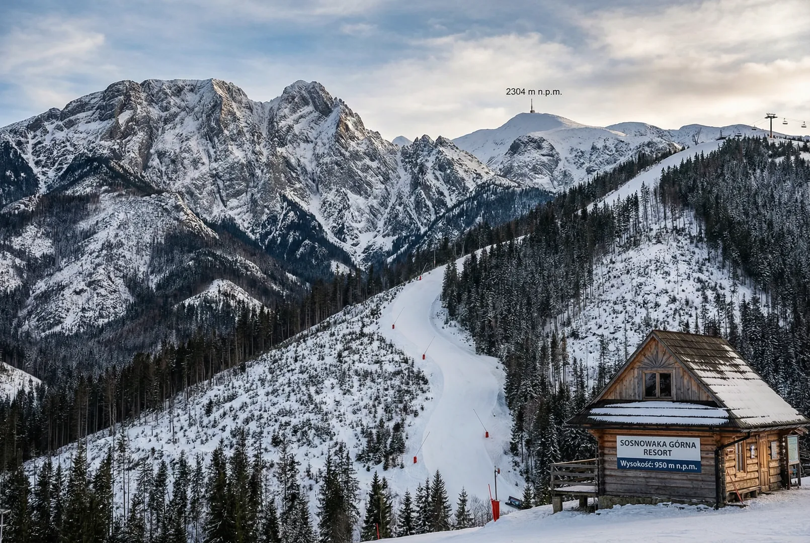 Sosnowaka Gorna ski resort