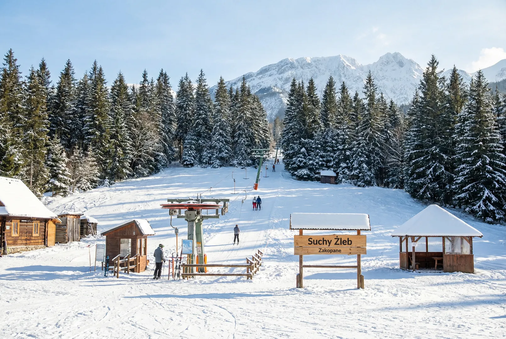 Suchy Żleb ski resort