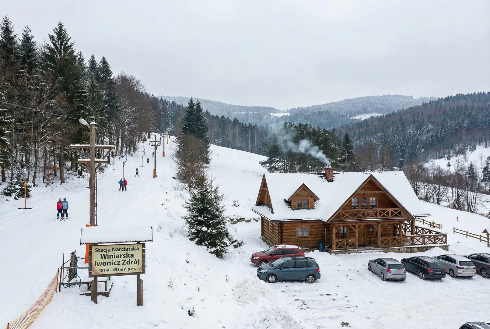 Winiarska – Iwonicz Zdrój(temporarily closed) ski resort