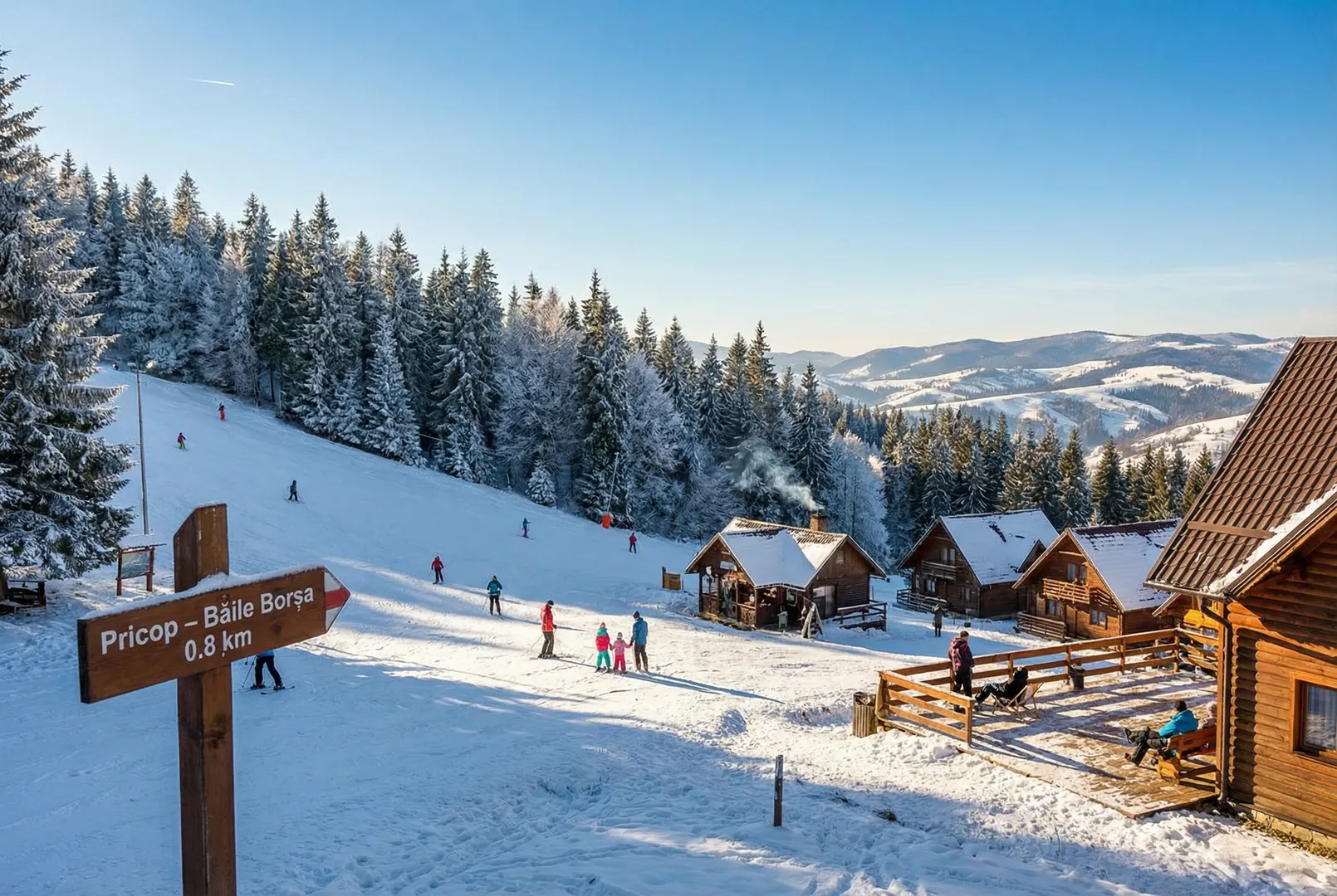 Pricop – Băile Borșa ski resort
