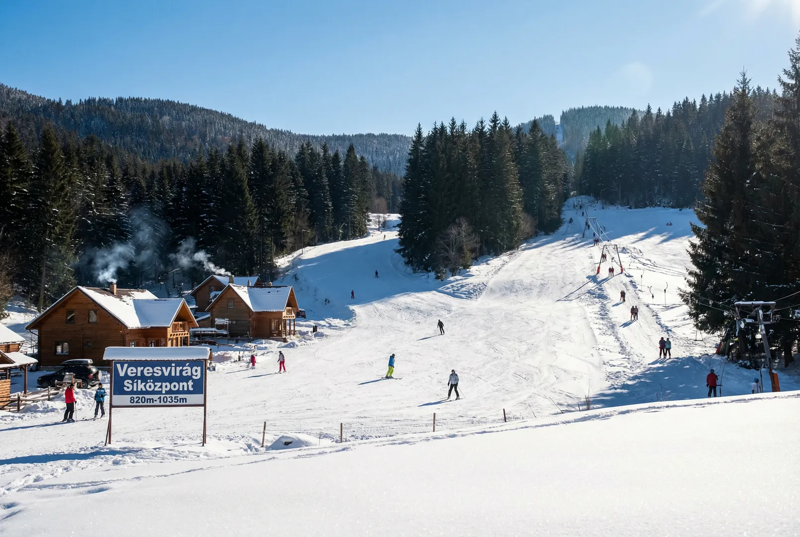 Veresvirág ski resort