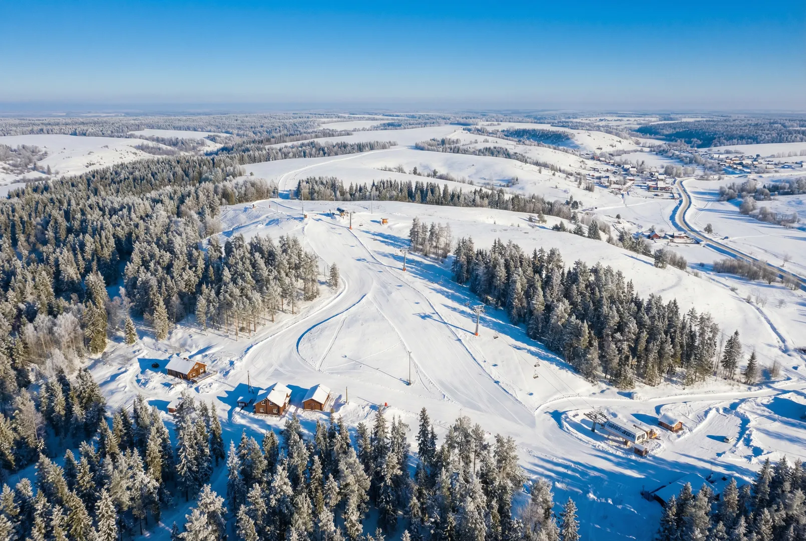 Krasnaya Gorka – Melekhovo ski resort