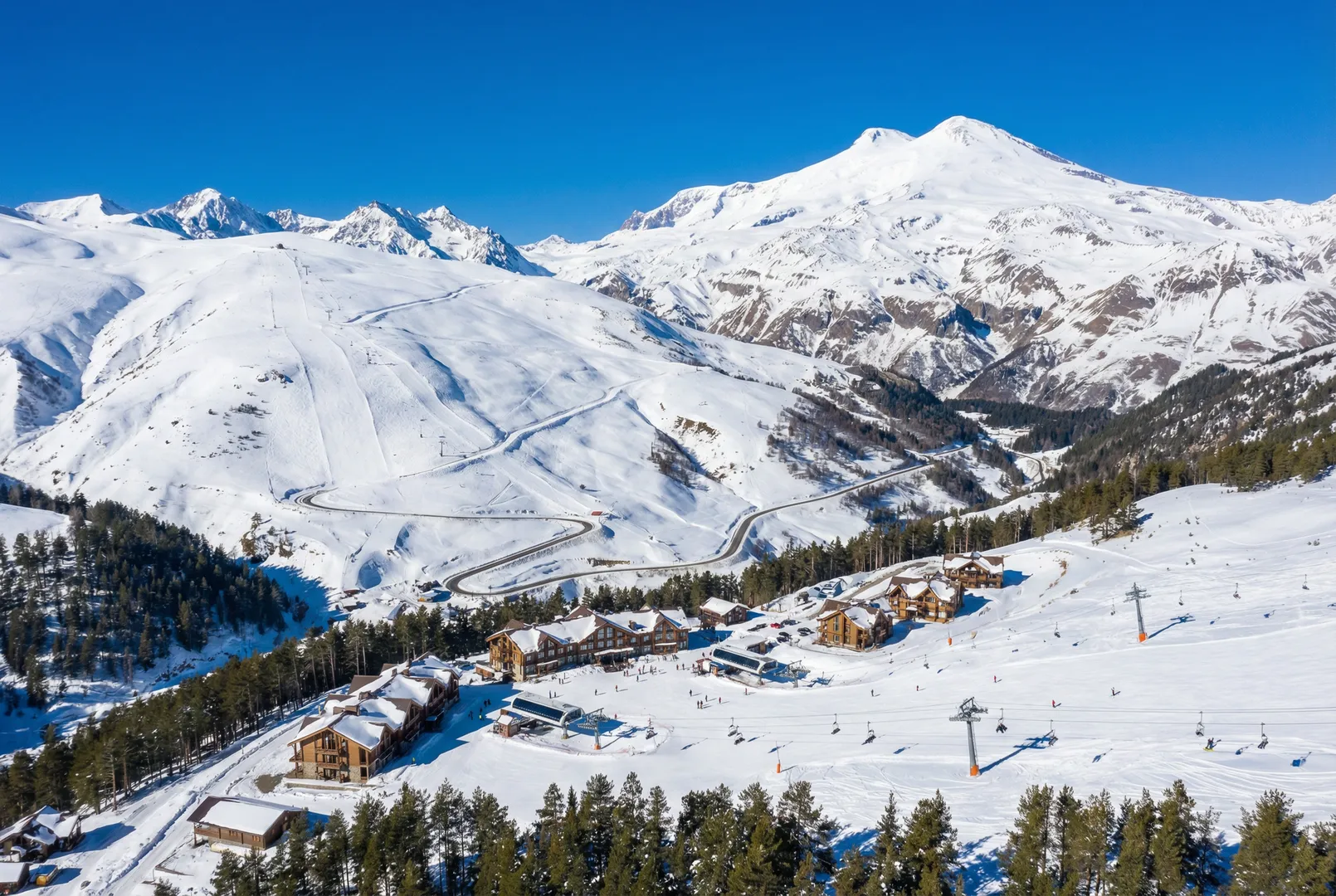 Mount Elbrus – Bezengi (planned) ski resort