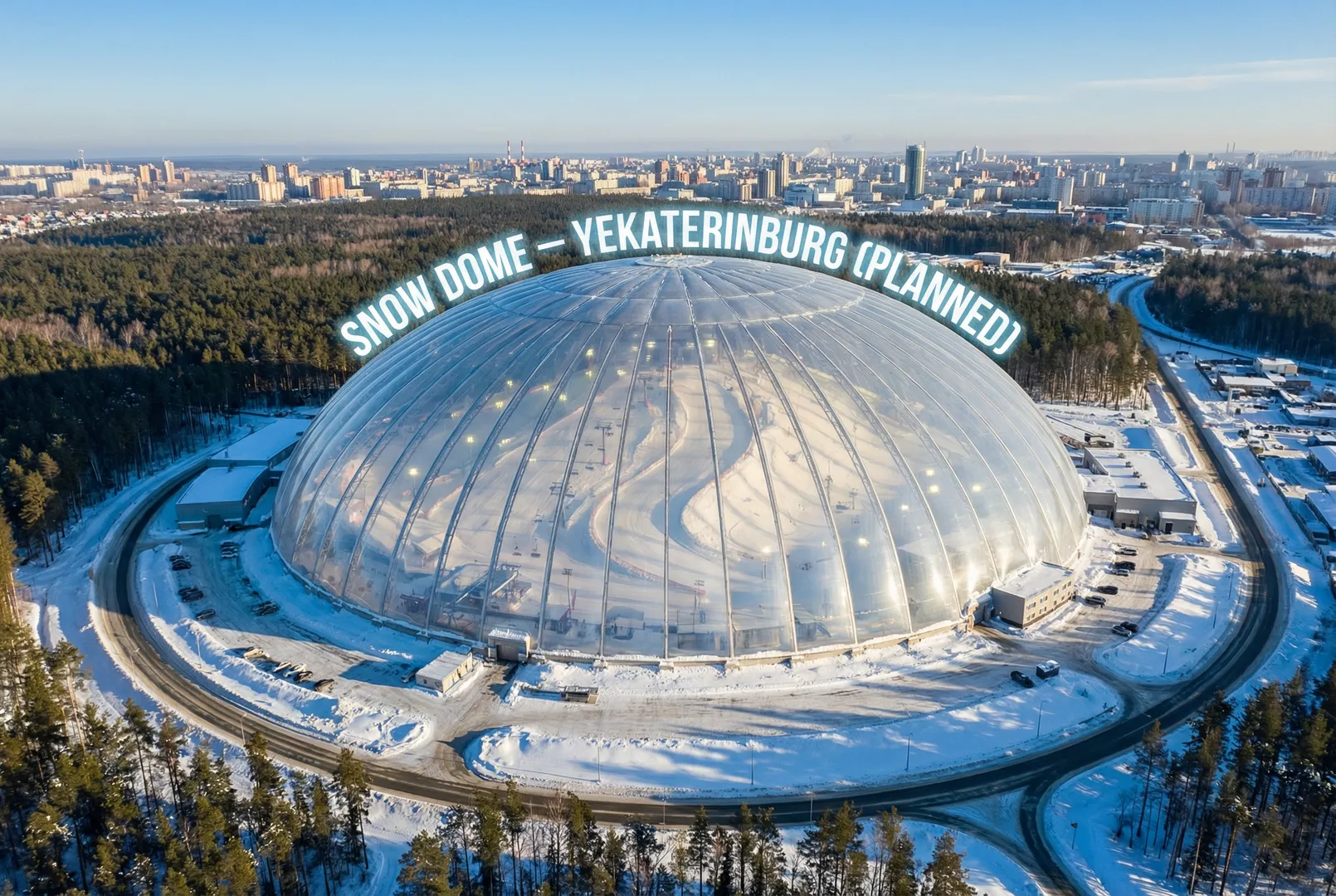 Snow Dome – Yekaterinburg (planned) (indoor ski area) ski resort