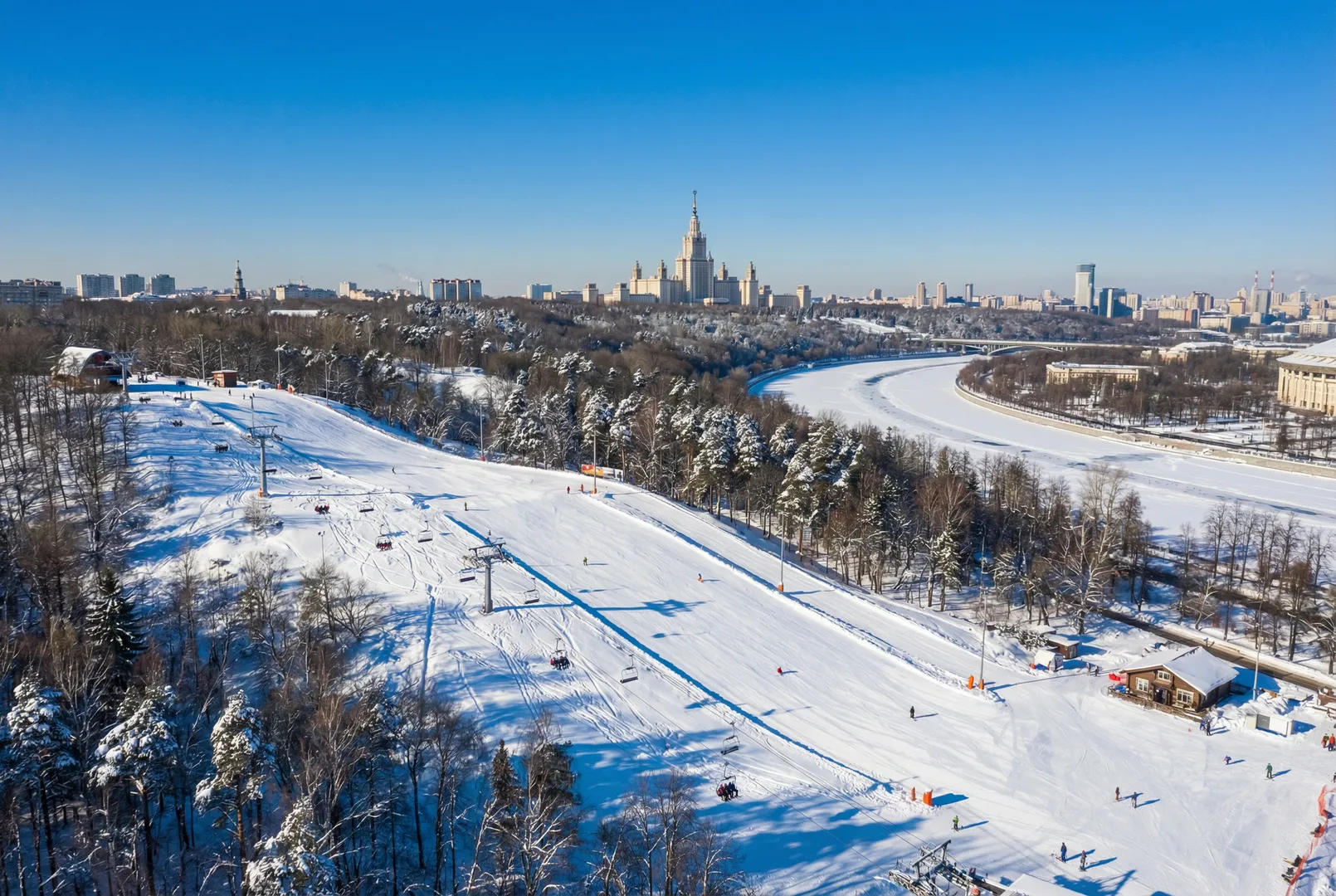 Vorobyovy Gory – Moscow ski resort