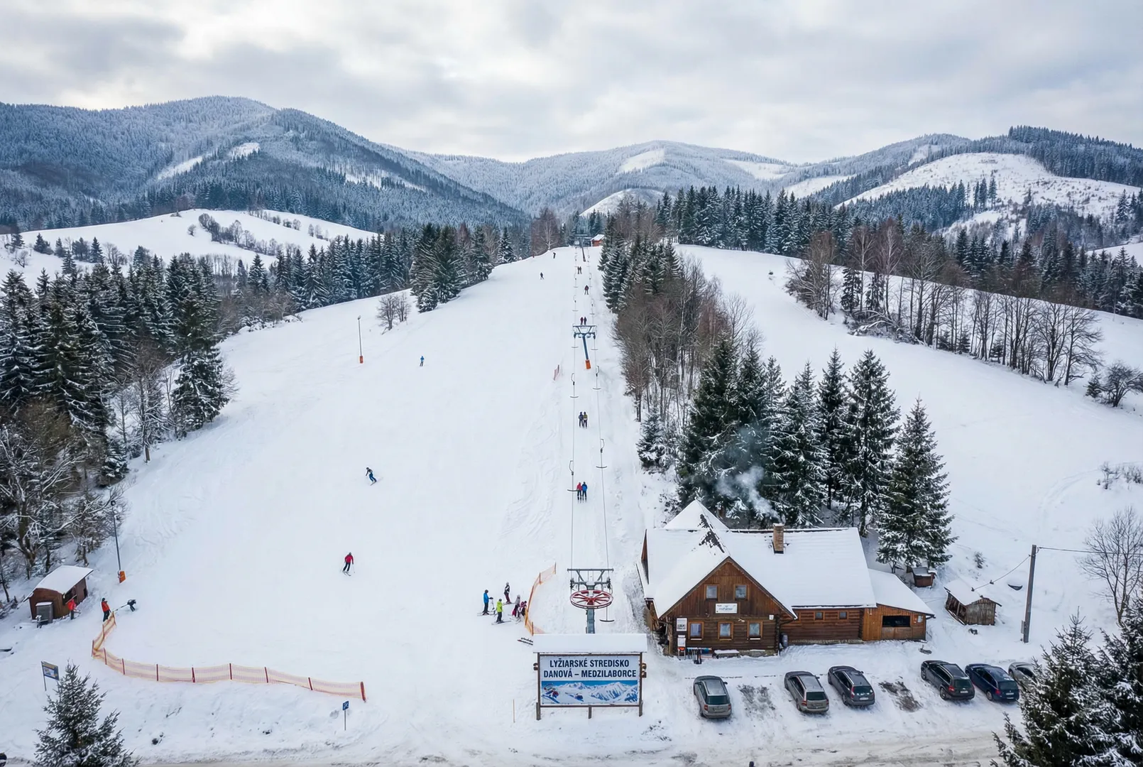 Danová – Medzilaborce ski resort