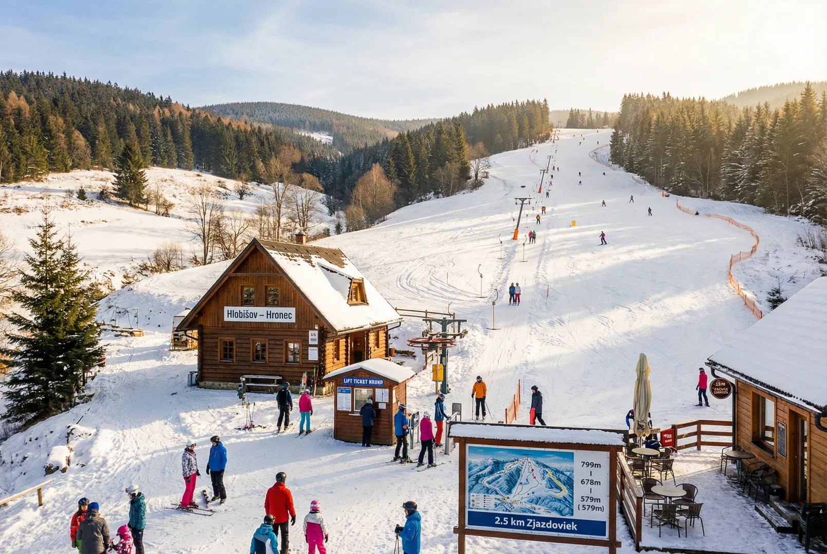 Hlobišov – Hronec ski resort