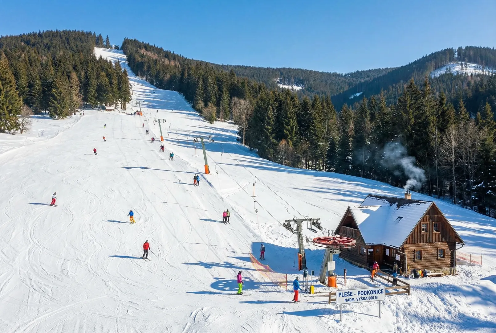 Pleše – Podkonice ski resort
