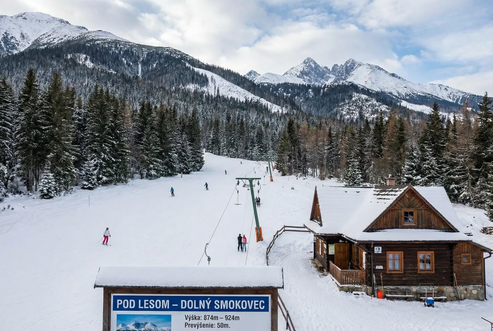 Pod Lesom – Dolný Smokovec (Vysoké Tatry) ski resort