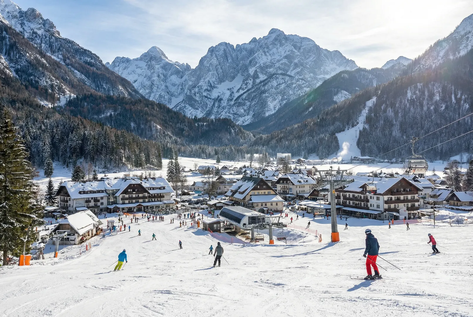 Kranjska Gora ski resort