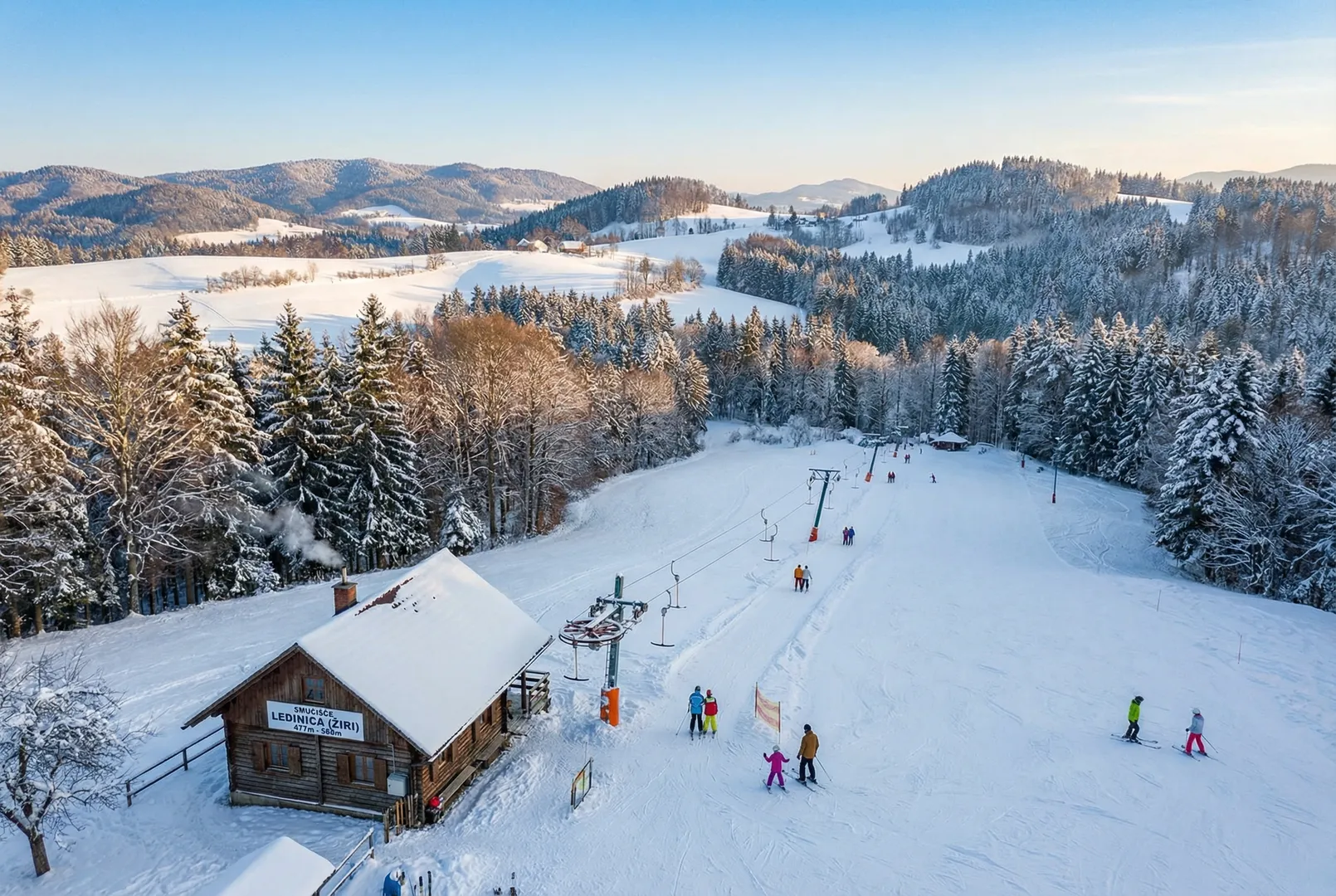 Ledinica (Žiri) ski resort