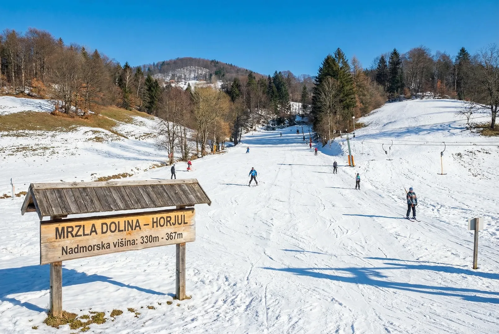 Mrzla dolina – Horjul ski resort