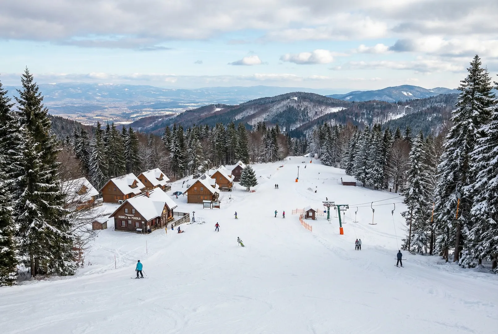 Ribnica na Pohorju – Ribniško Pohorje ski resort