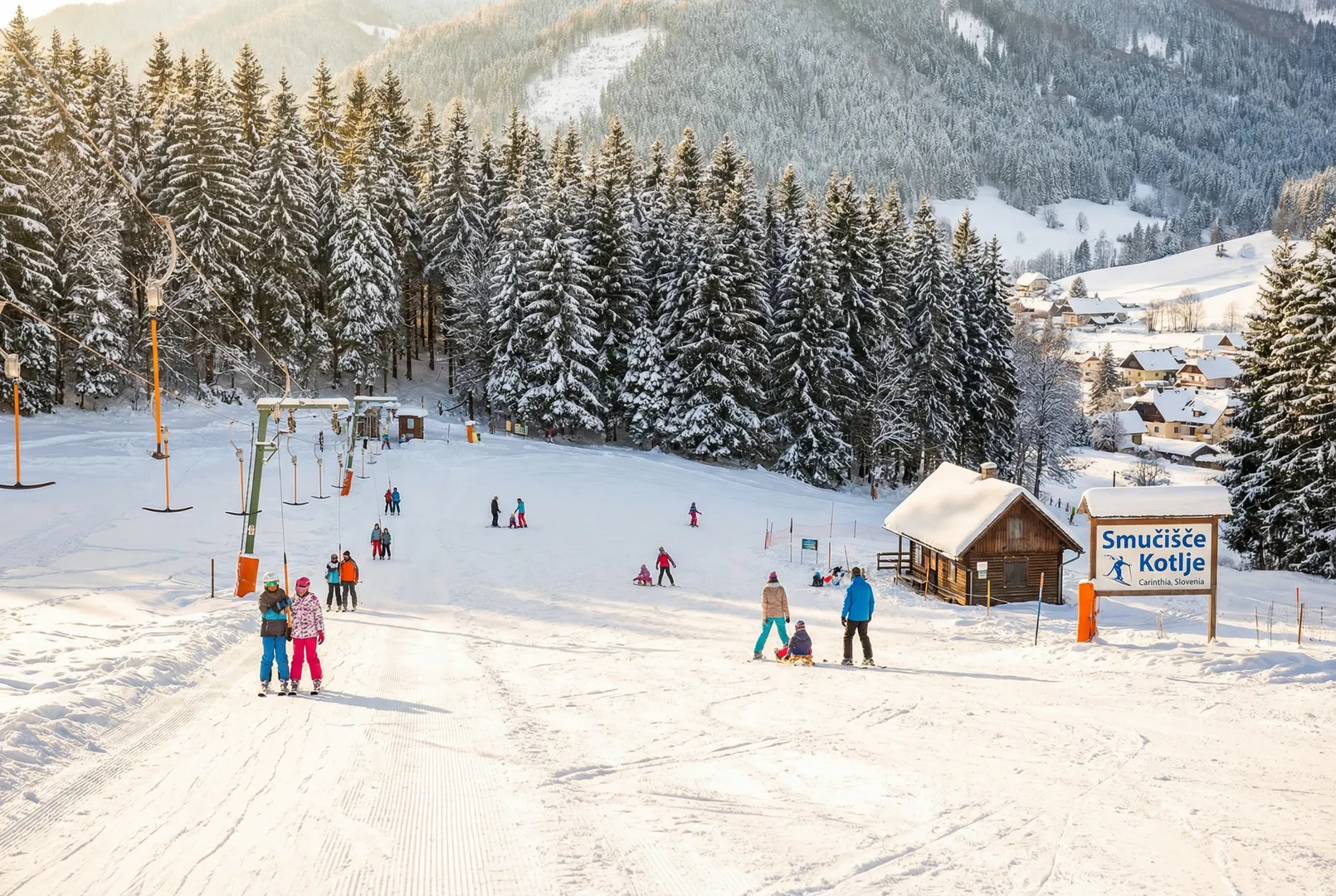 Smučišče Kotlje ski resort