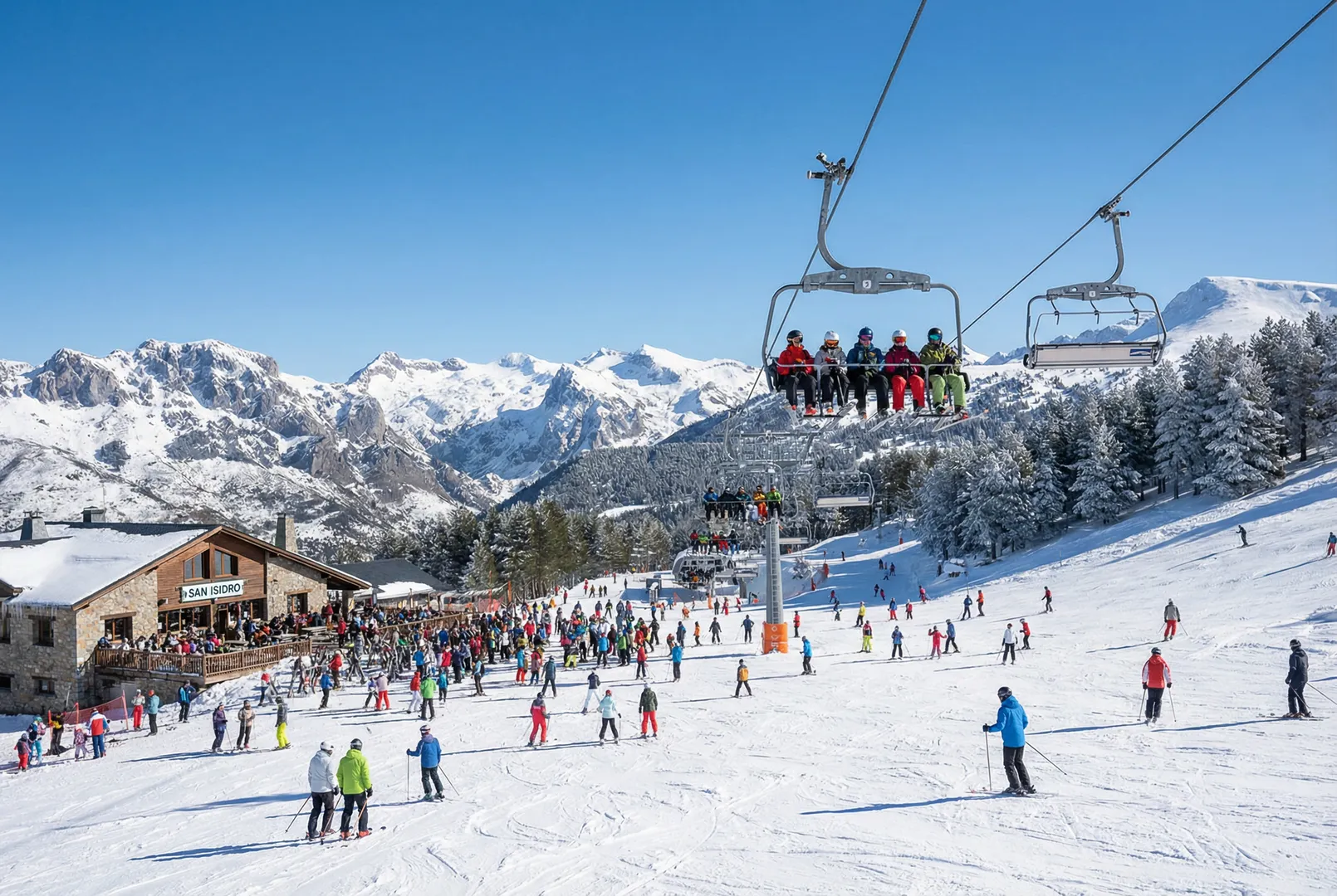 San Isidro-Zona Cebolledo ski resort