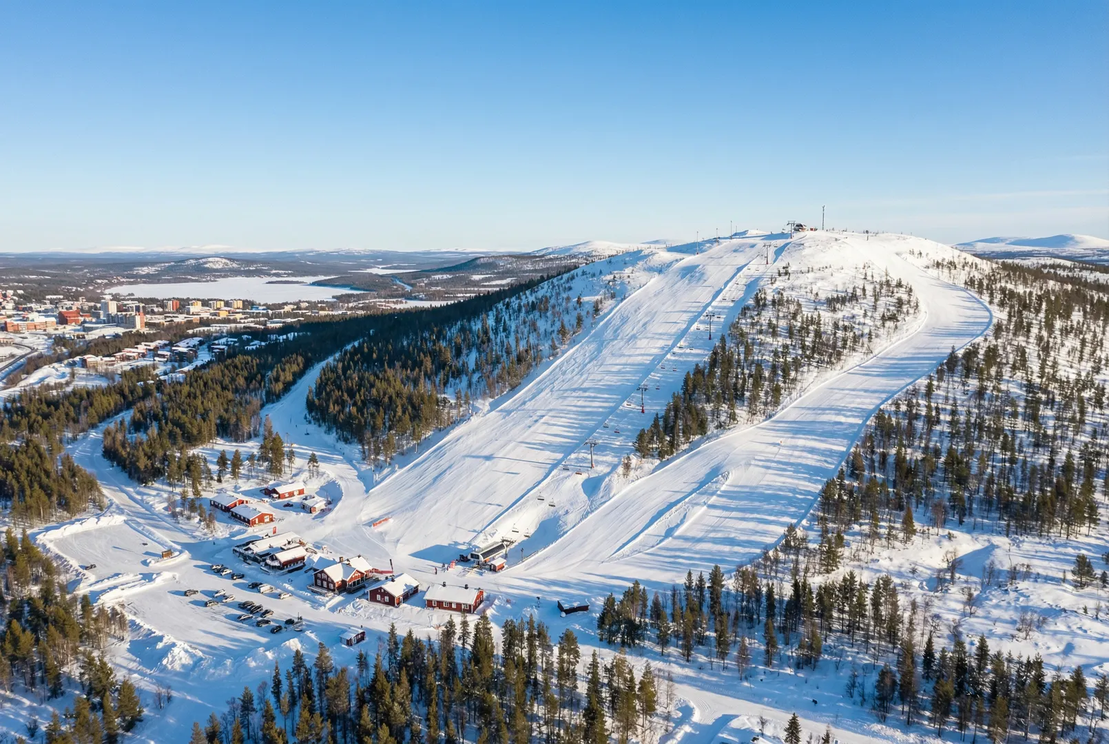 Luossabacken – Kiruna ski resort