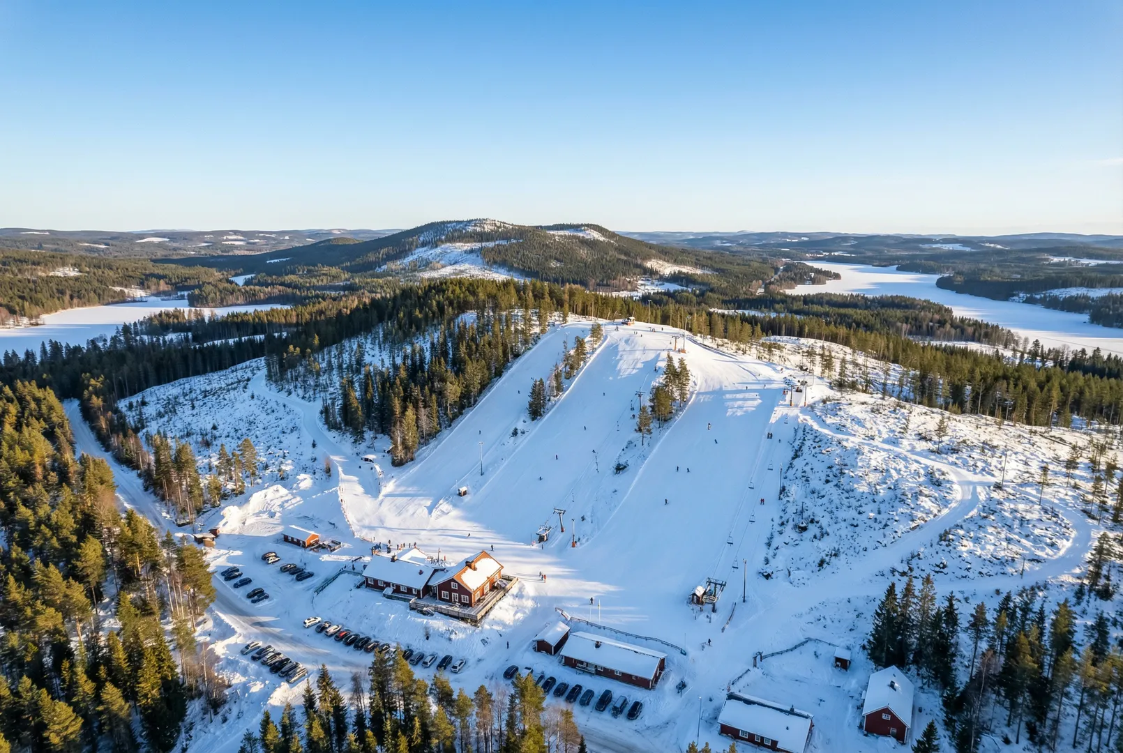 Mickeltemplet ski resort