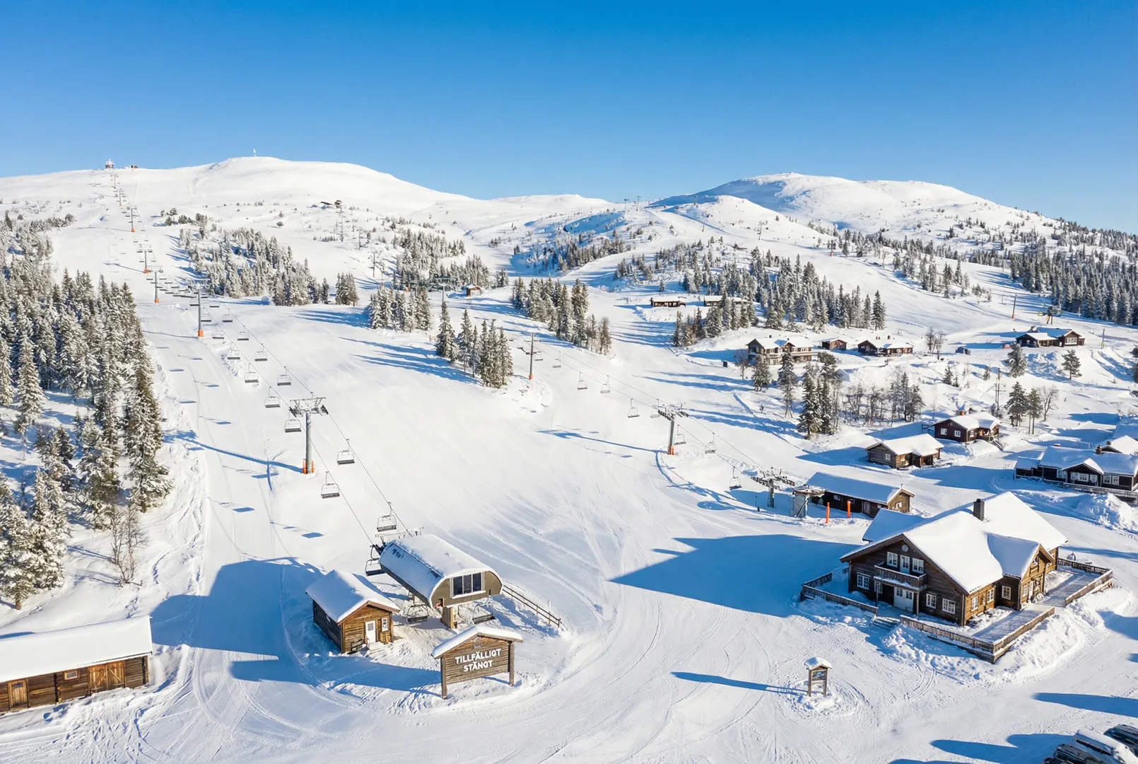 Näsfjället i Sälen(temporarily closed) ski resort