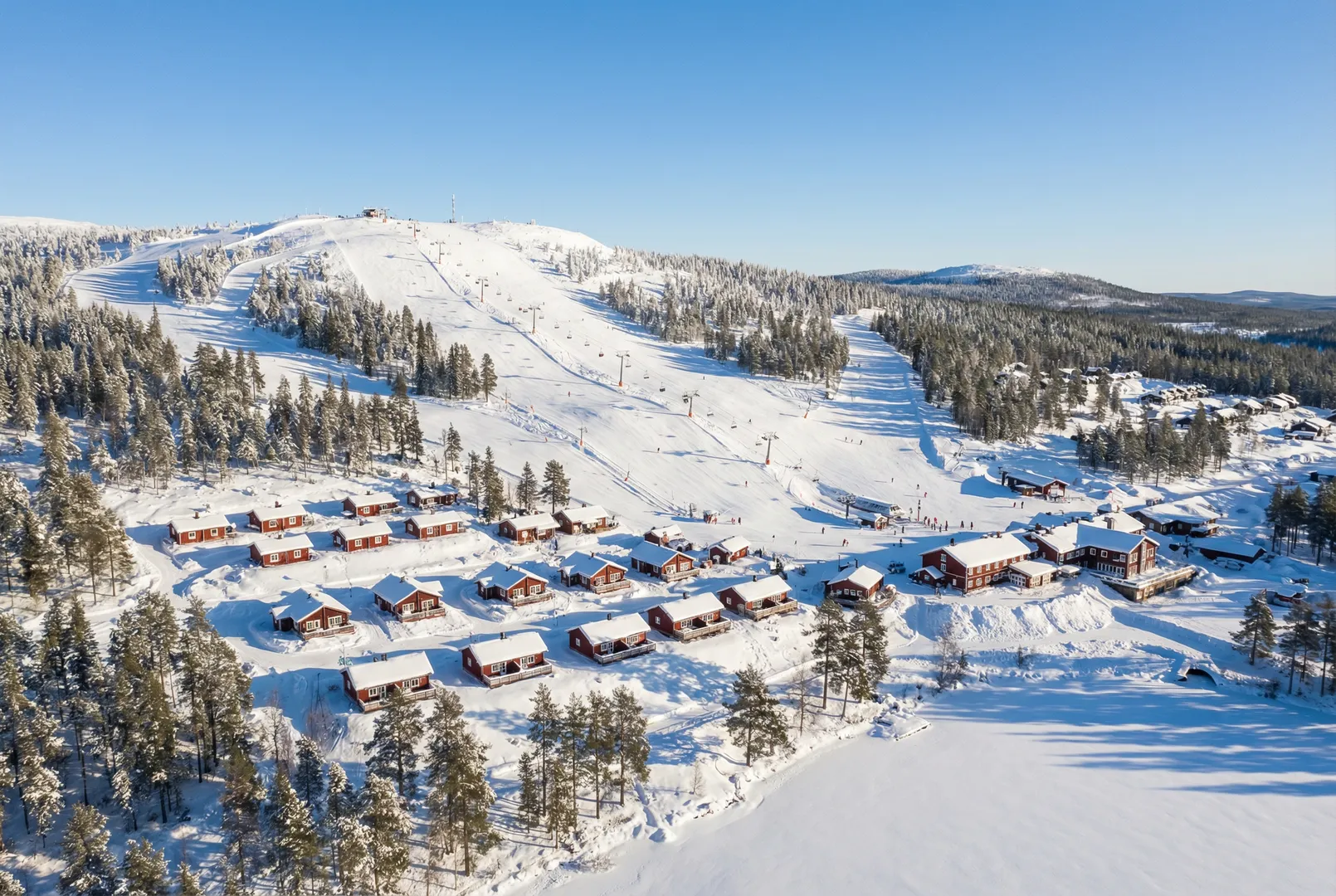 Orsa Grönklitt ski resort