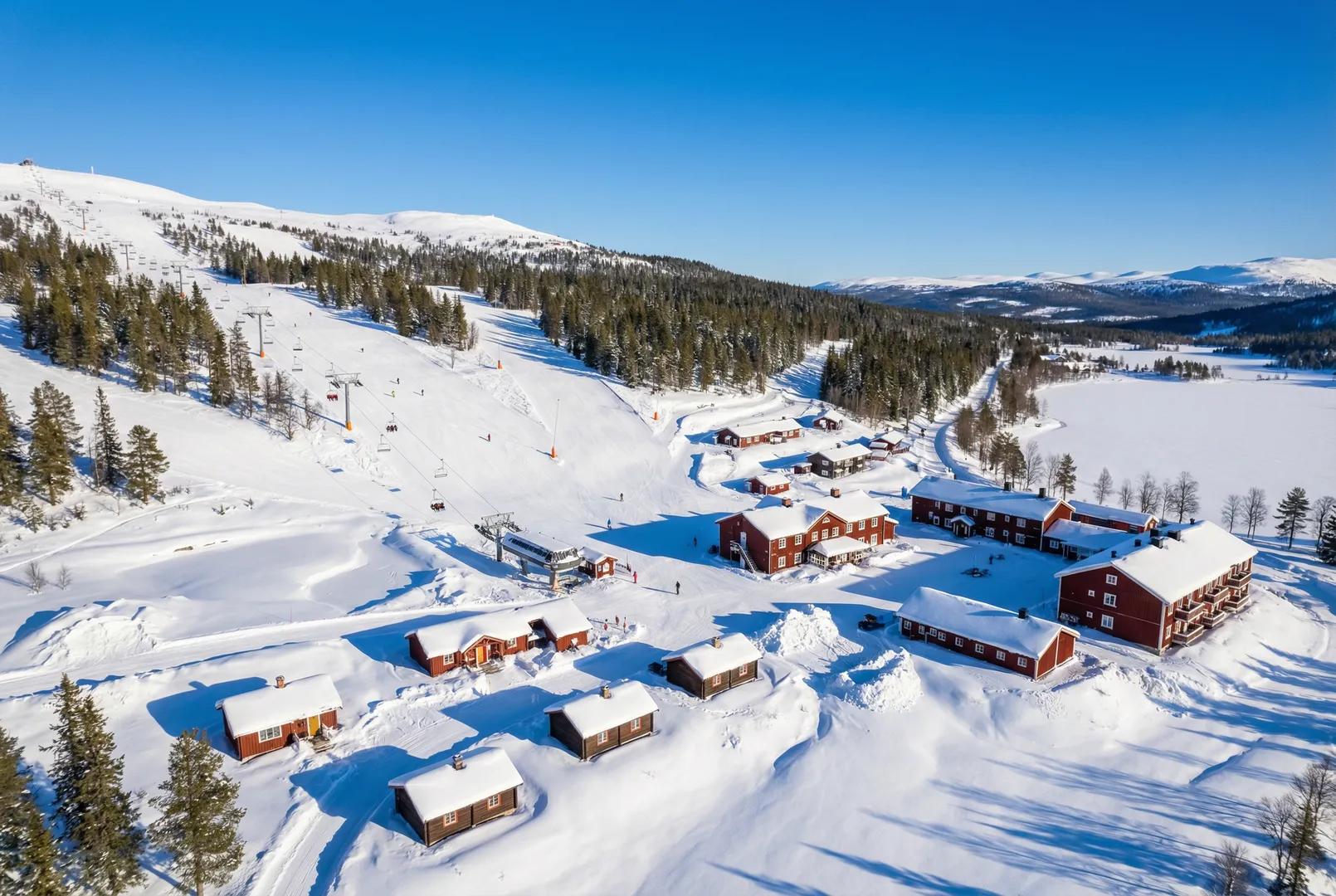 Vålådalens Fjällstation ski resort