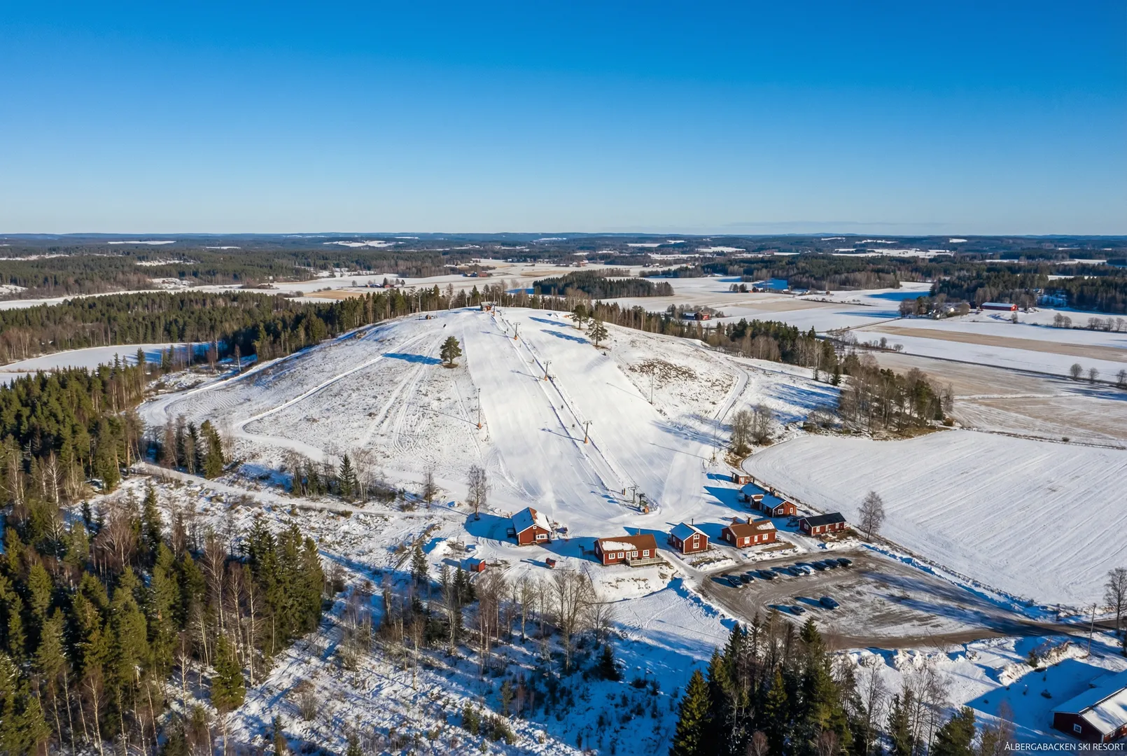 Ålbergabacken ski resort