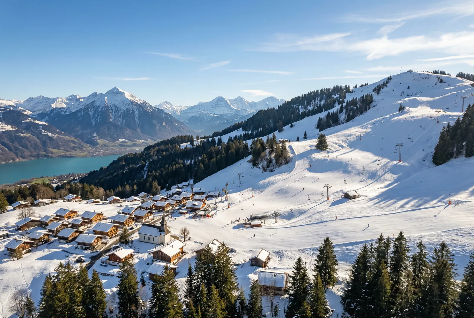 Aeschiried ski resort