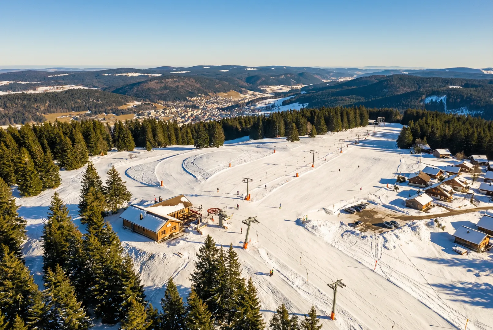 Chapeau Râblé – La Chaux-de-Fonds ski resort