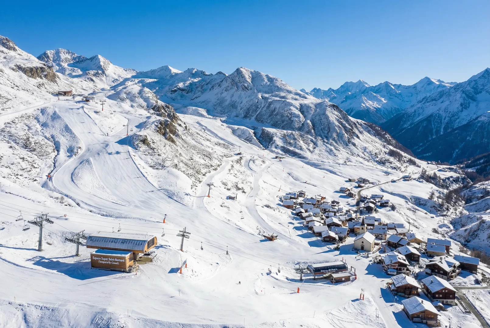Espace Super Saint-Bernard – Bourg-St-Pierre(temporarily closed) ski resort