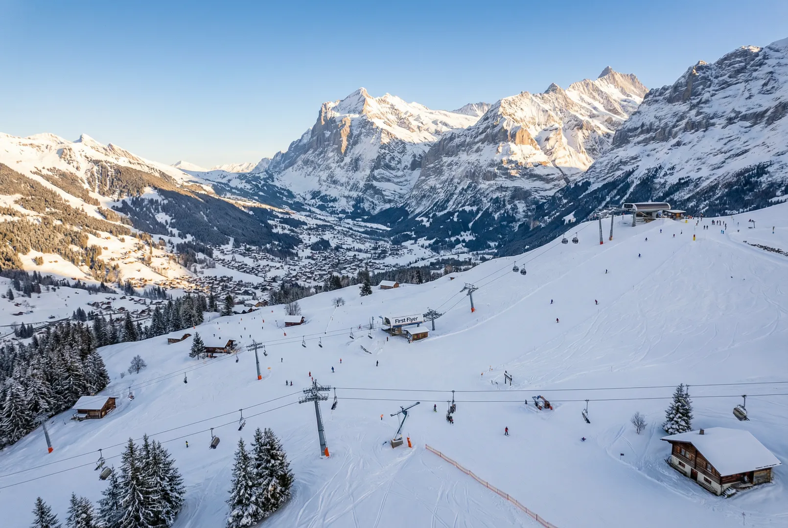 First – Grindelwald ski resort