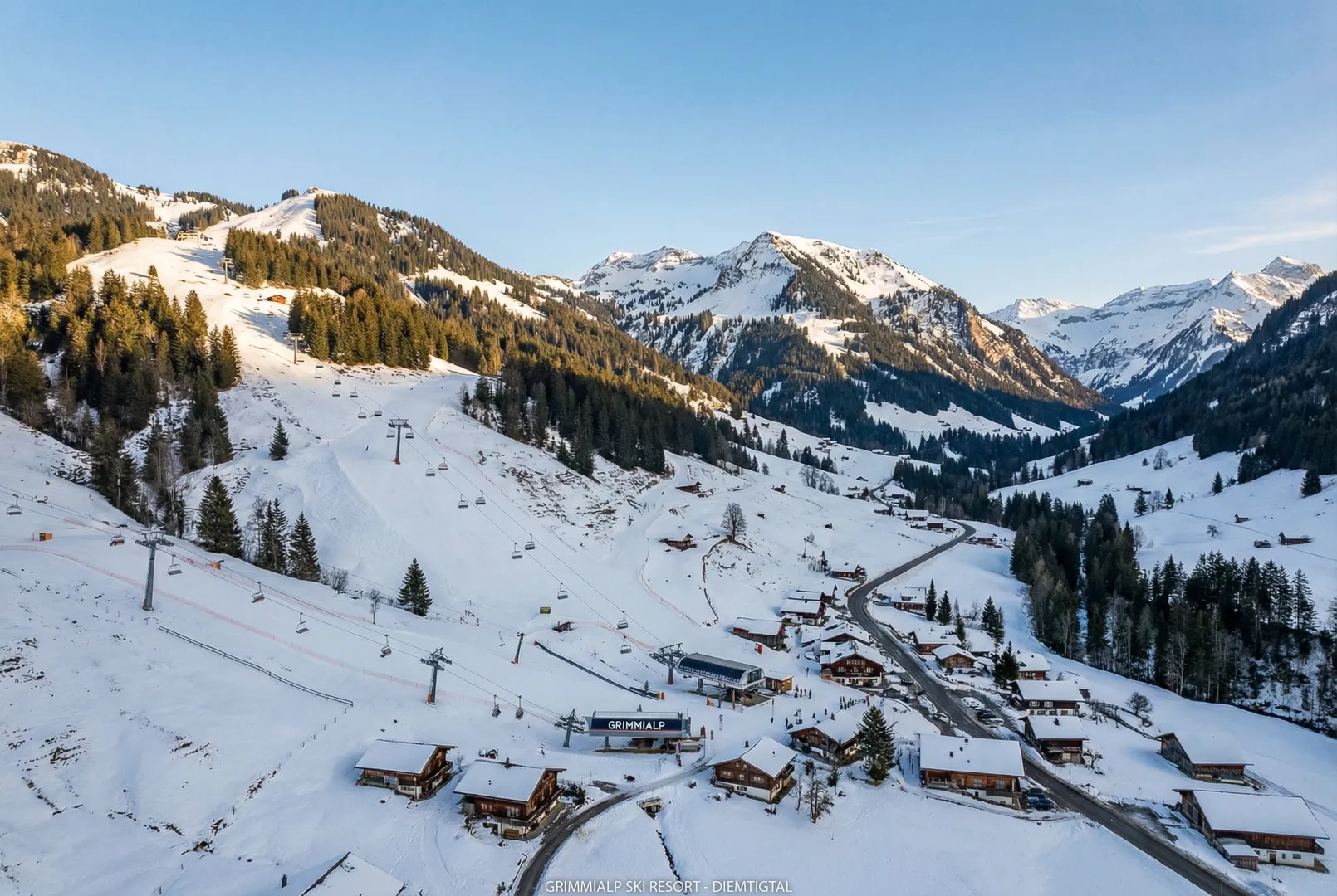 Grimmialp ski resort