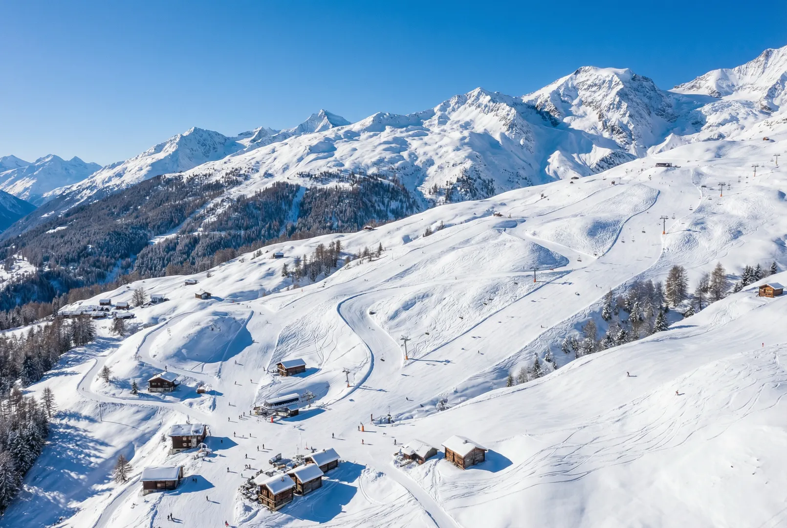 Heidbodme – Saas-Almagell ski resort