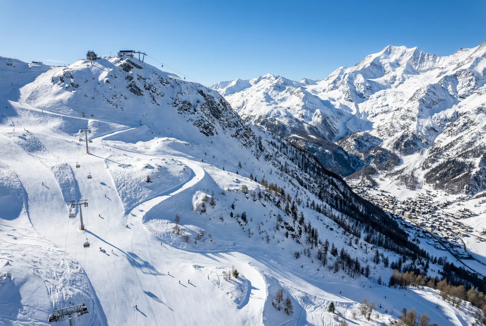 Hohsaas – Saas-Grund ski resort