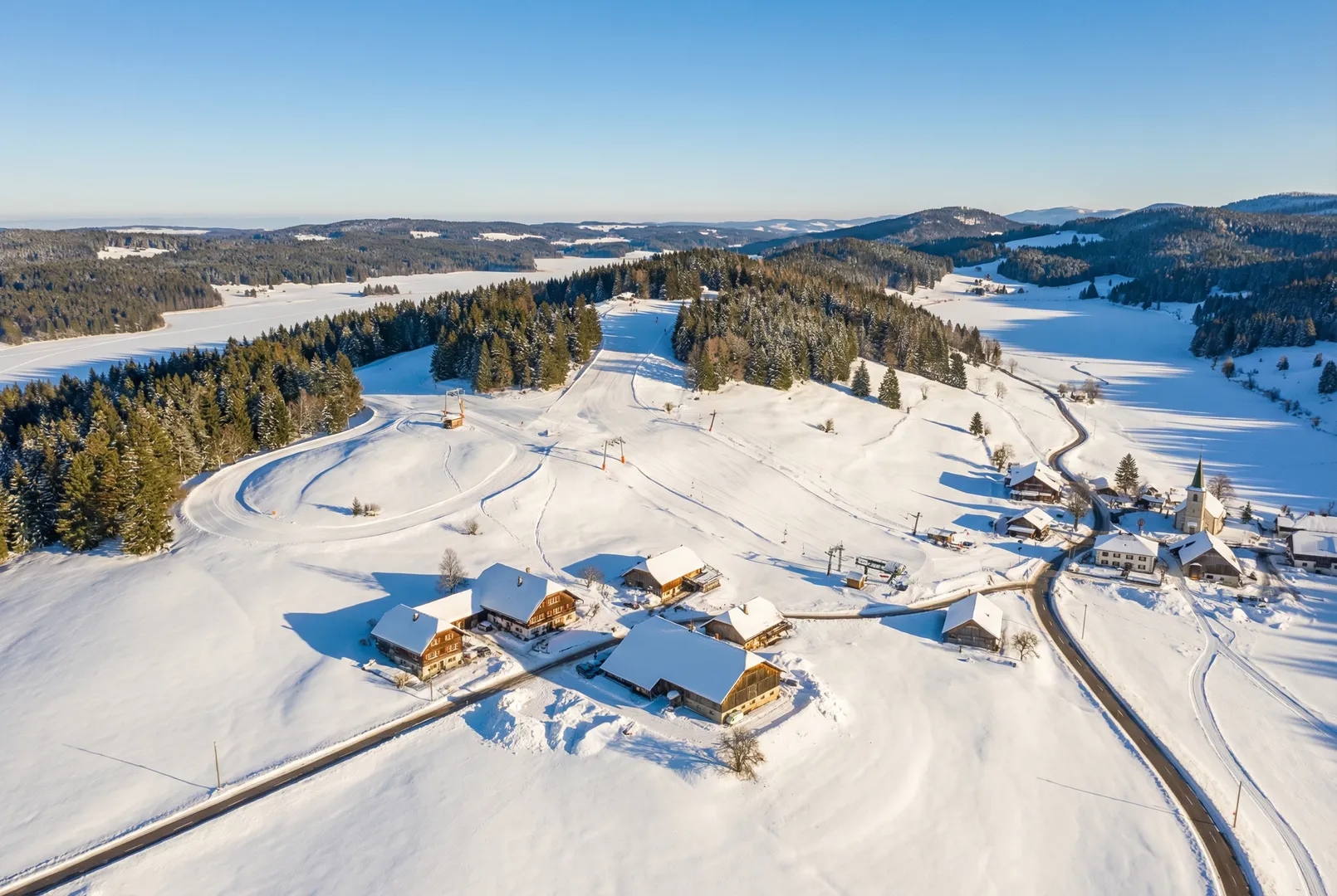 La Brévine ski resort