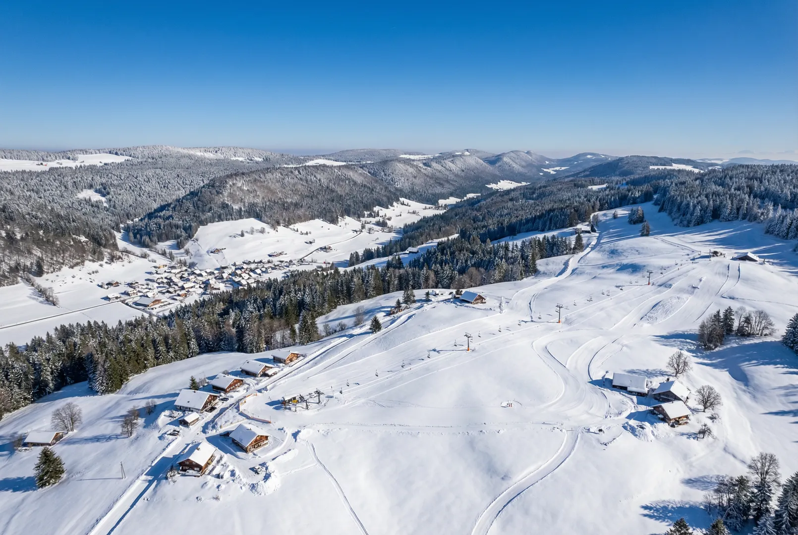 La Côte-aux-Fées ski resort